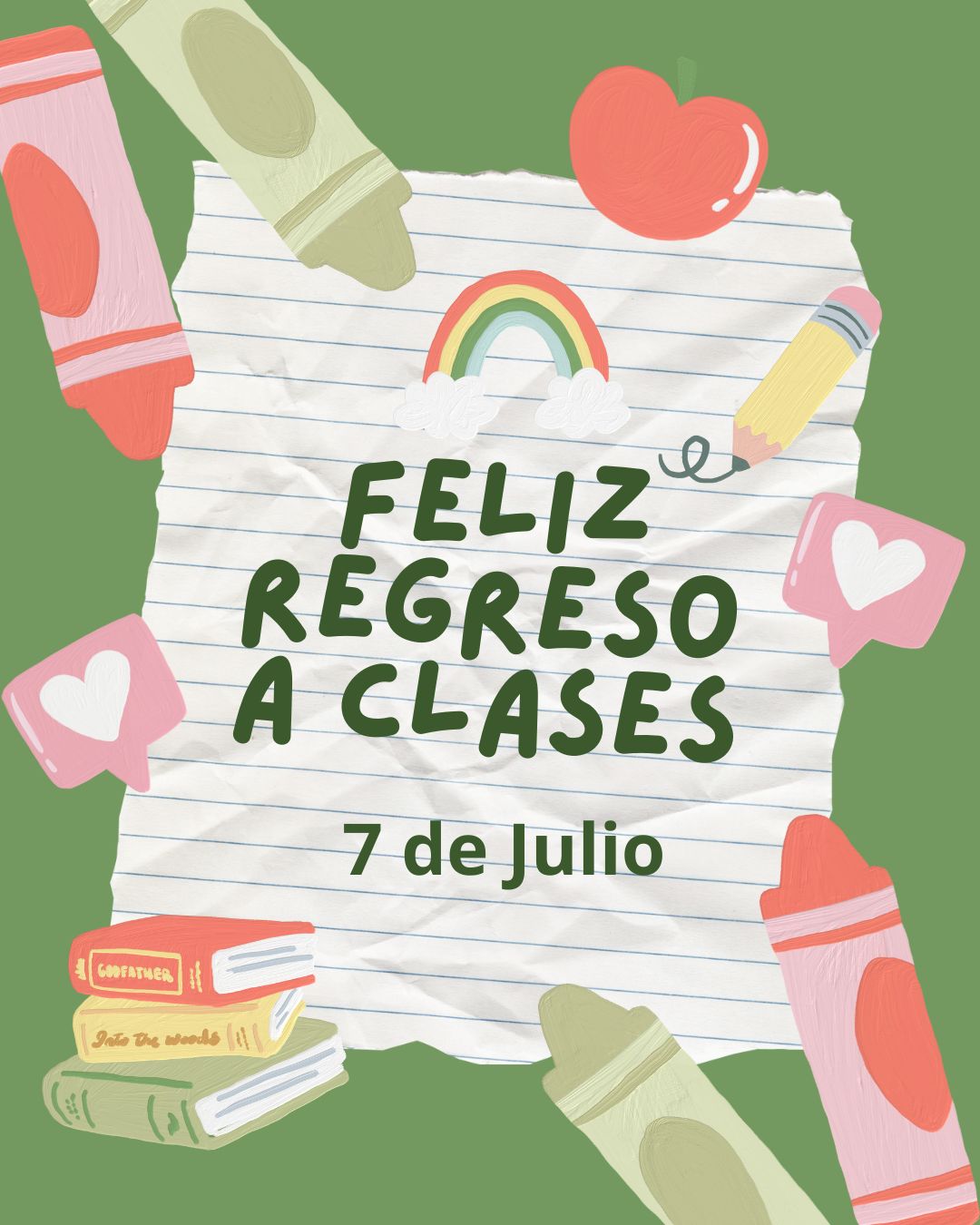 FELIZ REGRESO A CLASES